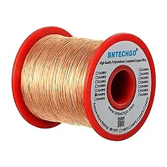  28 AWG Magnet Wire - Enameled 28 Gauge Enameled Magnet Wire 1 Lb Natural 1 Lb • $41.47