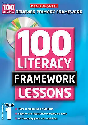 £5.37 • Buy 100 New Literacy Framework Lessons For Year 1 With CD-Rom (100 Literacy Framewor