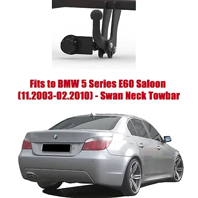Swan Tow Bar For BMW 5 Series E60 (2003-2010) & 7 Pin Bypass Relay Kit - B055 • £179.99