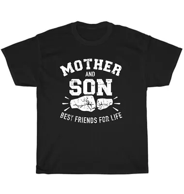 Mother And Son Best Friends For Life Mom T-Shirt Mothers Day Unisex Tee Gift NEW • $17.99