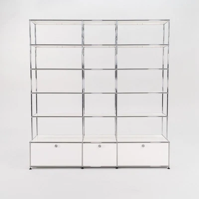 C. 2021 USM Haller Unit 80 X 84 X 20 In Haller-E With Lights & Pull Out Drawers • £6742.29
