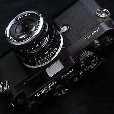 Voigtlander BESSA R2M/HELIAR Classic 50mm F2.0 Set Black #344 • $1907.72