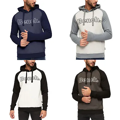 Bench Mens Manchini Pullover Hooded Sweatshirt Hoody Jumper Hoodie • £28