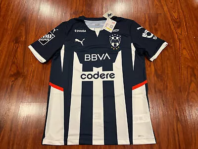 2021-22 Puma Men’s Monterrey Home Soccer Jersey Medium M Liga MX Mexico Rayados • $40