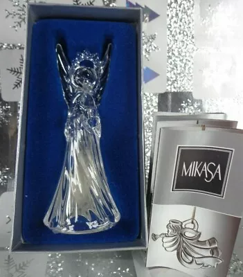 Mikasa Crystal Angel Ornament Boxed ~ FREE SHIPPING • $14