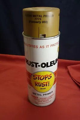 Vintage 1979 Rust-oleum Metal Primer Spray Paint Can 7773 Formerly  960 • $22.99