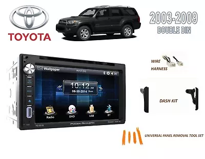 2003-2009 Toyota 4-runner Car Stereo Kit Bluetooth Touchscreen Dvd Usb • $174.99