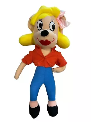 Pearl Pureheart Plush Doll Mighty Mouse Girlfriend Orig Tag 1998 Terrytoons • $29.99