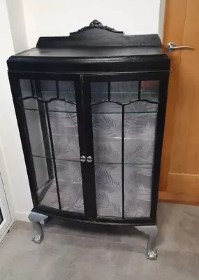 STUNNING Vintage Retro Display Gin Cocktail Drinks Cabinet Upcycled • £80