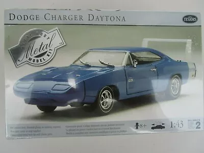 Sealed Testors Dodge Charger Daytona Metal Body 1:43 Scale Model Car Kit #145 • $30