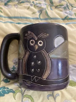 Mara Mexico Owl MCM Mug Pottery • $40