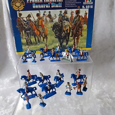 Italeri French Imperial General Staff - 1/72 Set 6016 - PARTIALLY PAINTED • £4.99