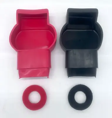 Military Battery Terminal Cover Set  + TERMINAL PROTECTORS PREVENTATIVE WASHERS • $11.49