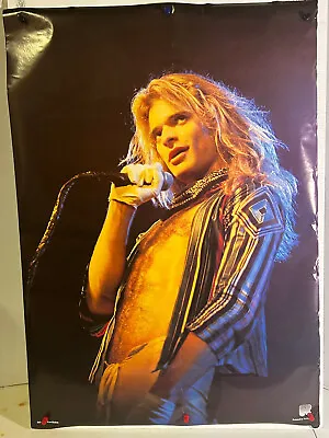 Rolled Vintage David Lee Roth Van Halen Live Rock Band Poster Ro 004 Holland • $9.99