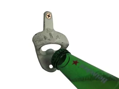 [Pack Of 2] Whitewashed Cast Iron Wall Mounted Anchor Bottle Opener 3   • $35.70