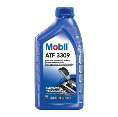12 QTS ATF MOBIL 3309 Premium Transmission Oil 12 Quarts In Case!! • $139