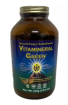 HealthForce Superfoods Vitamineral Green (10.6oz) 300g Sealed EXP 01/2025+ • $32.99