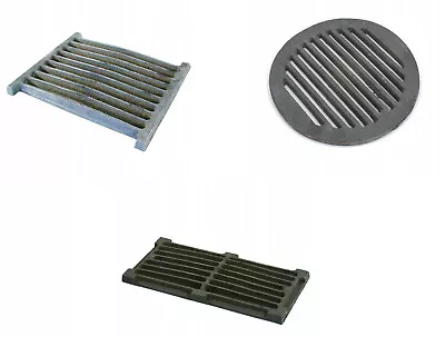 £34.84 • Buy Aqbau Cast Iron Grate Furnace Grate Fireplace Grate Ash Rust Iron Grating