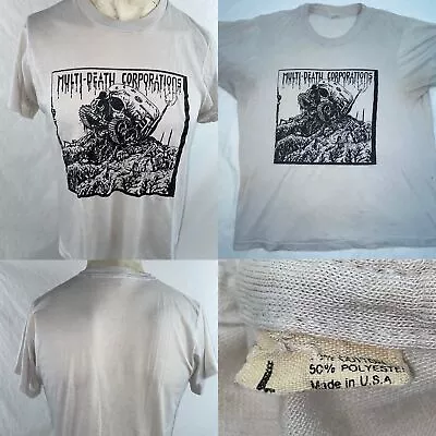 Vtg 80s Mdc M.d.c. Millions Of Dead Cops Punk Rock Alternative Tentacles Shirt • $500