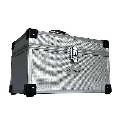 NEW! 300 Disc Aluminium CD DVD Game Storage Flight Case DJ Carry Box • £27.99