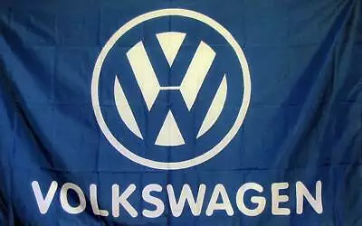 Volkswagen Blue/wht 3x5 Poly Flag • $22.95