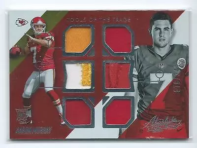 2014 Absolute Aaron Murray Tools Of The Trade 6 PATCH / JERSEY RELIC RC 76/249 • $5.99