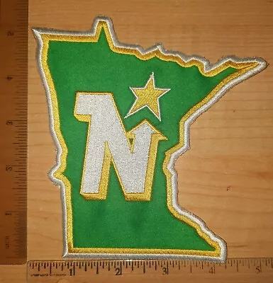 Minnesota North Stars 1980's Prototype Logo Hockey Jersey Shoulder-size Patch • $14.99