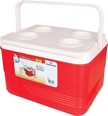 Ice Chest Cooler Box Large Camping Picnic Insulated Food Cool Box 6 & 14 Litre • £16