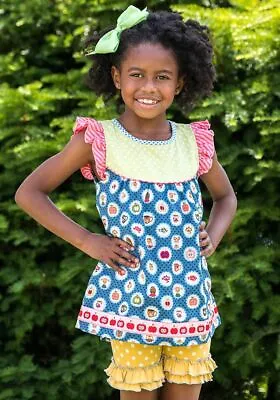 Matilda Jane School Bus Shorties Shorts Girls Size 4 6 8 10 New In Bag Polka Dot • $32.95