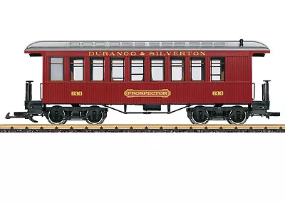 Brand New LGB 4-Axle Durango & Silverton RR Passenger Car Art. 36820 • £170.22