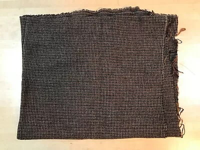 YORK WOOLENS Rug Hooking Wool Fabric Houndstooth Brown BRAND NEW One Yard • $24.99