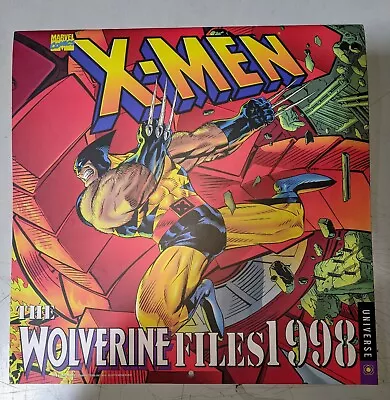 Rare 1998 X-Men The Wolverine Files Wall Calendar Marvel Comics SEALED! • $20