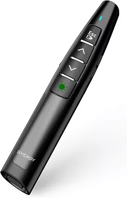 Clicker Powerpoint Presentations Laser Pointer Wireless Plug & Play Presenter • £19.99