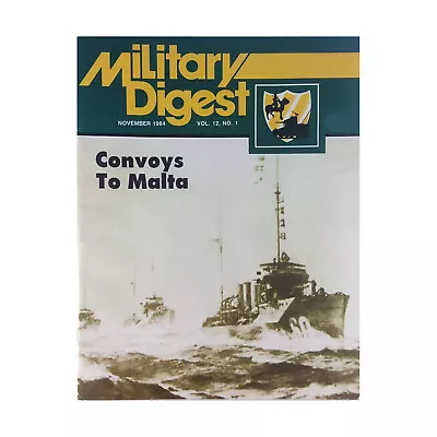 McCoy Pub  Wargamer's/M  Vol. 12 #1  Convoys To Malta Action After Wag Mag VG • $11