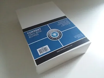 CSP Current Comic Book Boards Protectors Package Of 100 New NIP 6 3/4x10 1/2 • $9