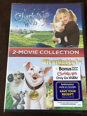 Paramount Pictures Charlotte's Web 2 Movie Collection (DVD 2017) New Seal VUDU • $3.80