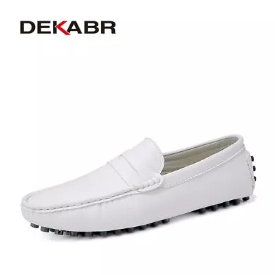 Men Loafers Shoes Soft Casual Shoes Moccasins Shoes Men Flats Driving Shoes • $70.22