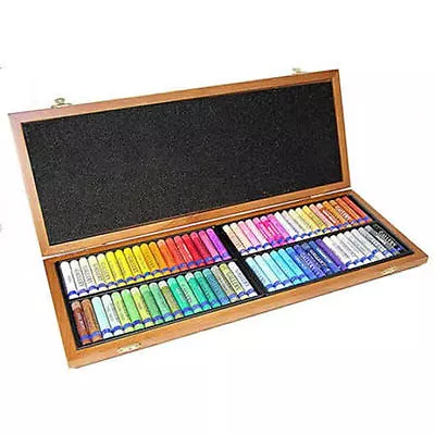 Inscribe Artists Oil Pastels - 72 Colours - Superb Wooden Gift Box • £49.99