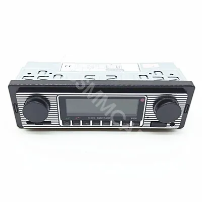 Car Stereo FM Retro Radio MP3 Player Bluetooth USB AUX WAV SD In-Dash W/Remote • $35