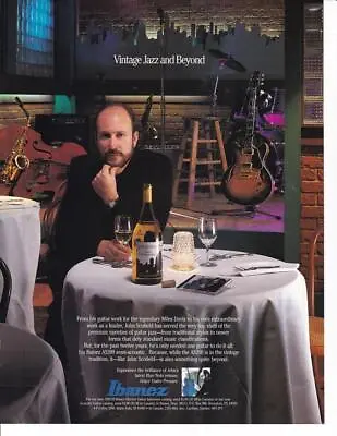 1992 Ibanez AS200 Guitar Print-Ad / John Scofield Jazz • $9.95