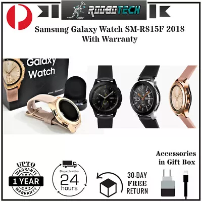 Samsung Galaxy Watch SM-R815F 42mm Smartwatch GPS  - Rose Gold With Warranty • $129