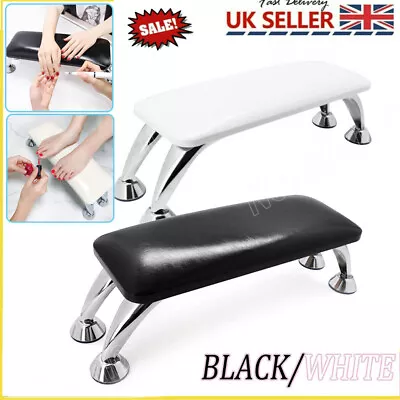 Nail Art Beauty Hand Holder Cushion Pillow Arm Rest Table Support Manicure UK • £20.59