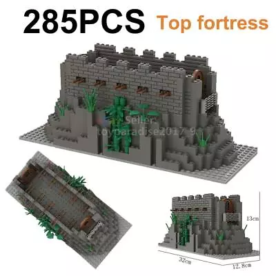 MOC Military Fortress Base Battle View House Army Weapon Building Blocks Set • $59.86