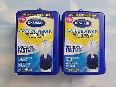 $24.65 • Buy Lot(2) Dr Scholl's Freeze Away Wart Remover Common & Plantar