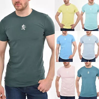 Gym King Mens T-Shirt Designer Short Sleeve Tee Round Neck Top Sports Fashion T • £16.99