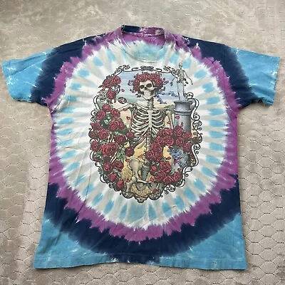 VTG 1995 Grateful Dead 30 Years Bertha Skeleton Shirt - Sz XL - OG Single Stitch • $160