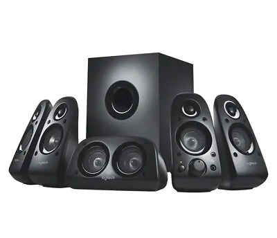 Logitech Z506 5.1 Surround Sound 5 Speakers With Subwoofer Deliver Theater Sound • £72
