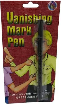 MilesMagic Magician's Vanishing Mark Pen Magic Trick Close Up Invisible...  • $20.24