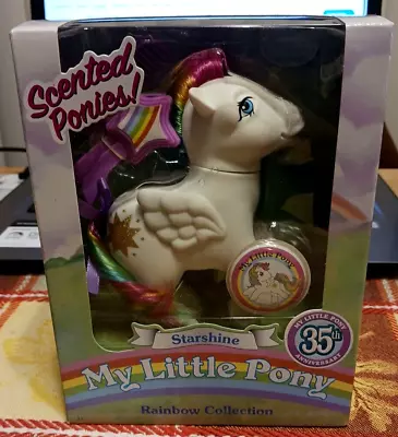 My Little Pony Rainbow Collection Scented Ponies 35th Anniversary STARSHINE New • $51