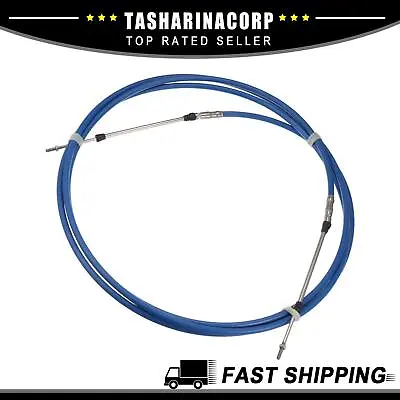 Universal 13ft Piece Of 1 Marine Throttle Control Cable For Outboard Engine Blue • $28.97